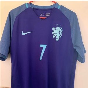 Memphis Depay Netherlands jersey  2016 World Cup